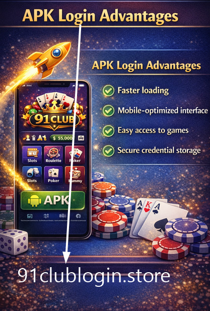 91 Club APK Login