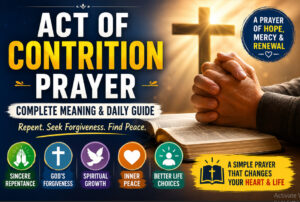 Act of Contrition Prayer: Complete Guide to Repentance